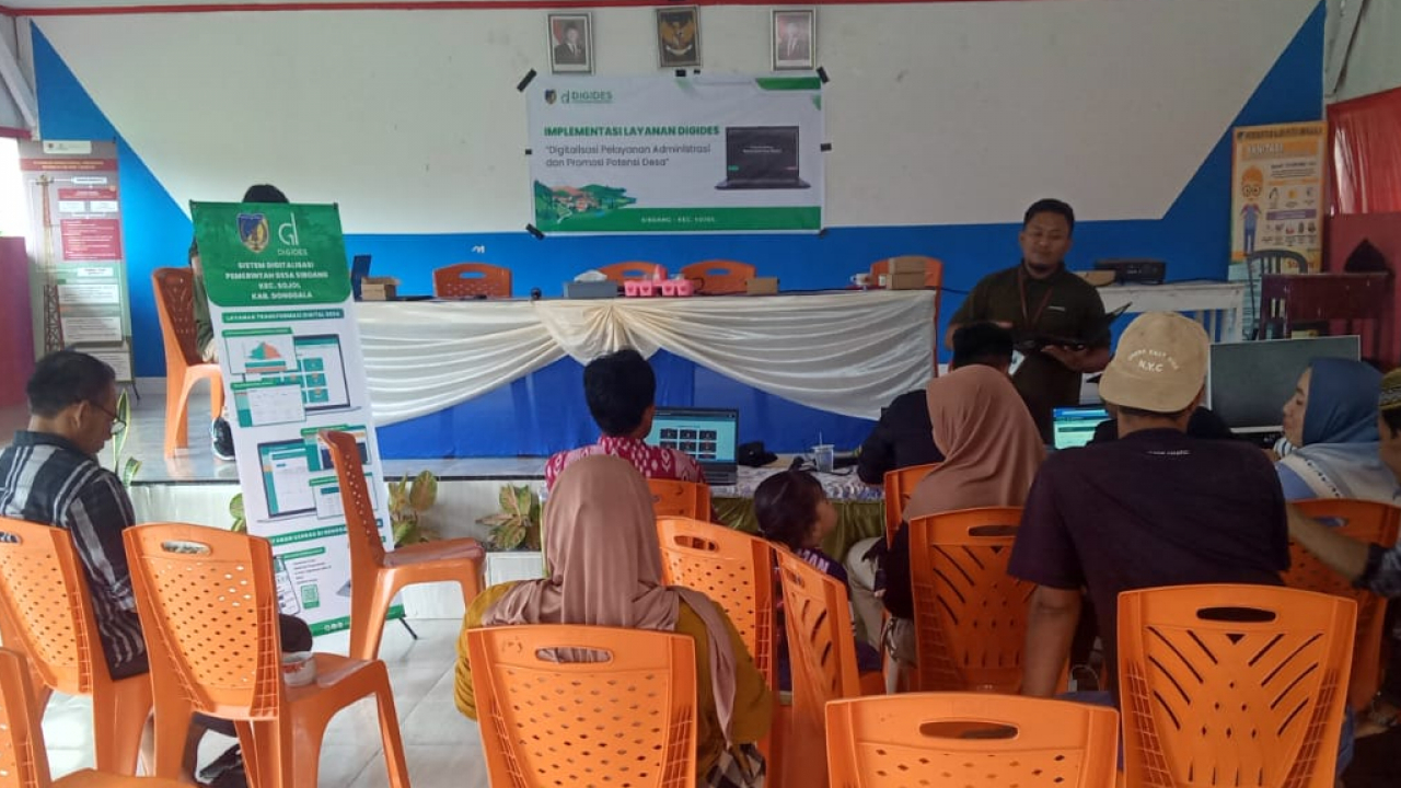 DIGIDES Siboang: Aplikasi Tingkatkan Pelayanan Desa