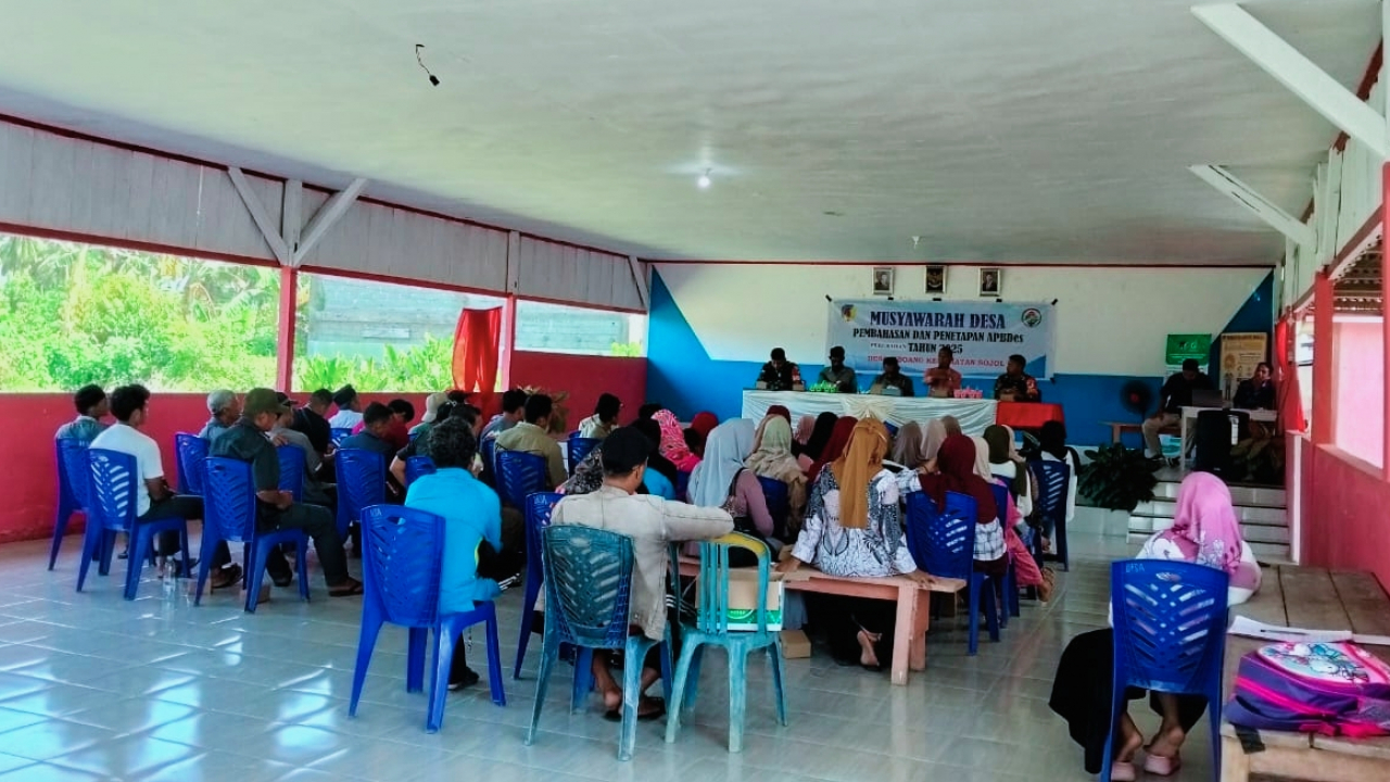 Musyawarah Pembahasan dan Penetapan  APBDes Perubahan T.A 2025