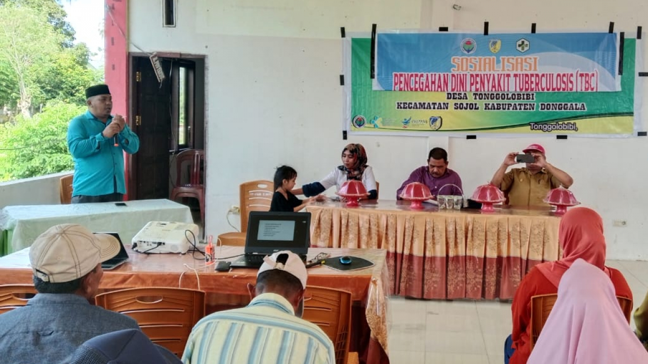 Pemerintah Desa Tonggolobibi Gelar Sosialisasi Pencegahan Dini Penyakit TBC melalui Program Dana Desa 2024
