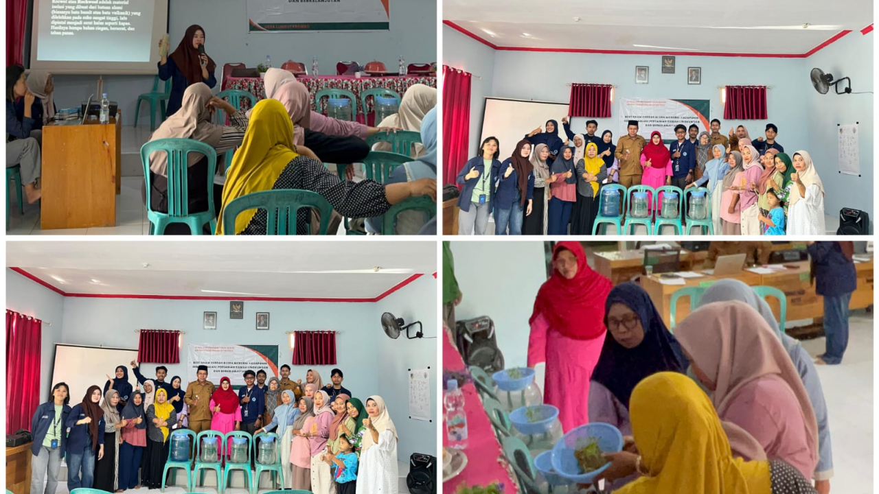 Kegiatan Collaboration KKN UNISMUH PALU Angkatan 68 X Aparat Desa " BERTANAM CERDAS DI ERA MODEREN HIDROPONIK SEBAGAI SOLUSI PERTANIAN RAMAH LINGKUNGAN DANBERKELANJUTAN"