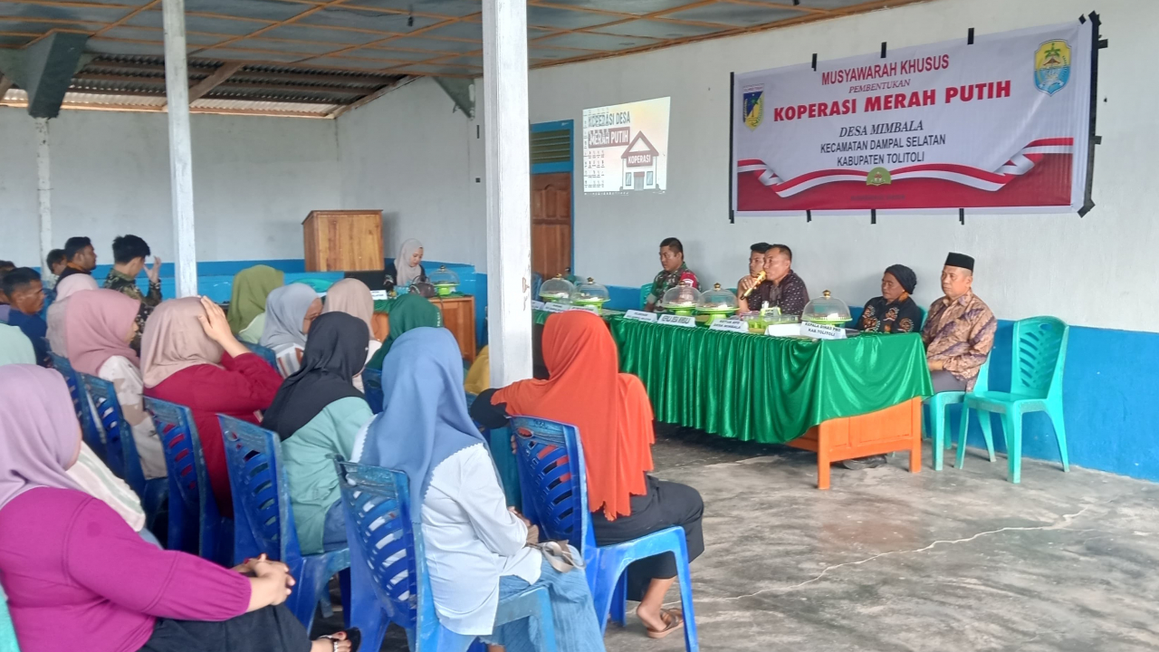 Pembentukan Koperasi Desa “Merah Putih” di Desa Mimbala