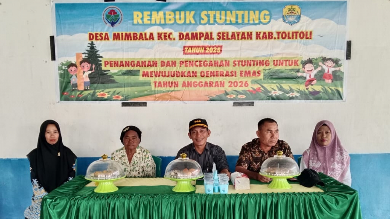Rembuk Stunting Desa Mimbala Tahun Anggaran 2026