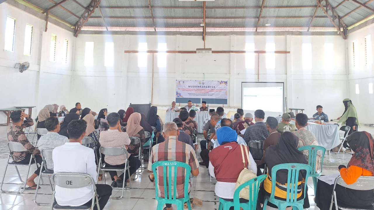 Musrenbang Tingkat Desa Lingadan Tahun 2026 Sukses Digelar