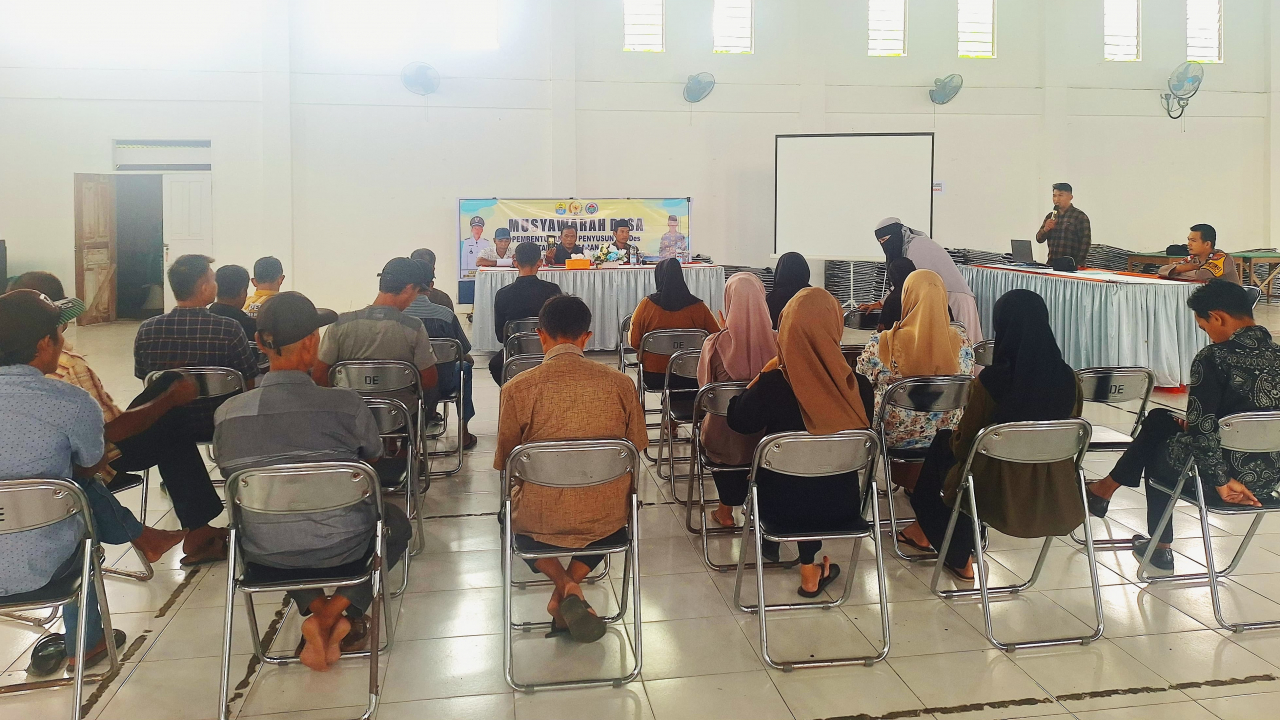 Desa Lingadan Gelar Musyawarah Desa untuk Pembentukan Tim Penyusun RKP Desa Tahun Anggaran 2026