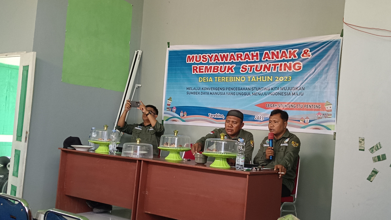 Meningkatkan Kualitas Hidup Anak dan Keluarga di Desa Terebino Melalui Musyawarah Anak dan Rembuk Stunting