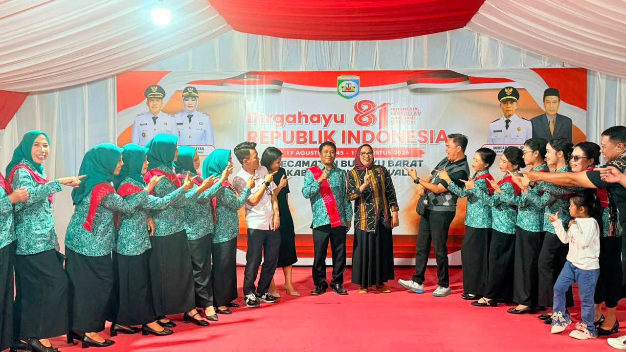 Padus PKK Desa Tondo Juara Satu Lomba Paduan Suara HUT RI ke-81 Tingkat Kecamatan