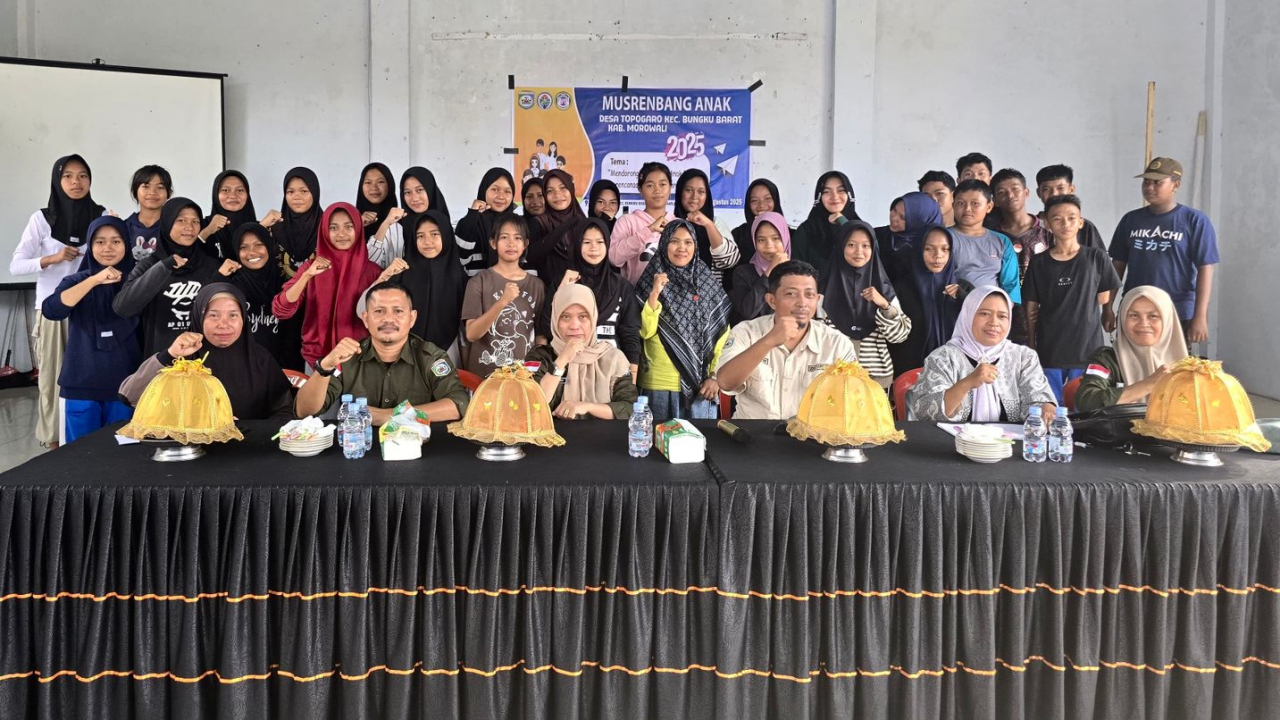 Musrenbang Anak di Desa Topogaro: Mendengarkan Aspirasi untuk Masa Depan Desa