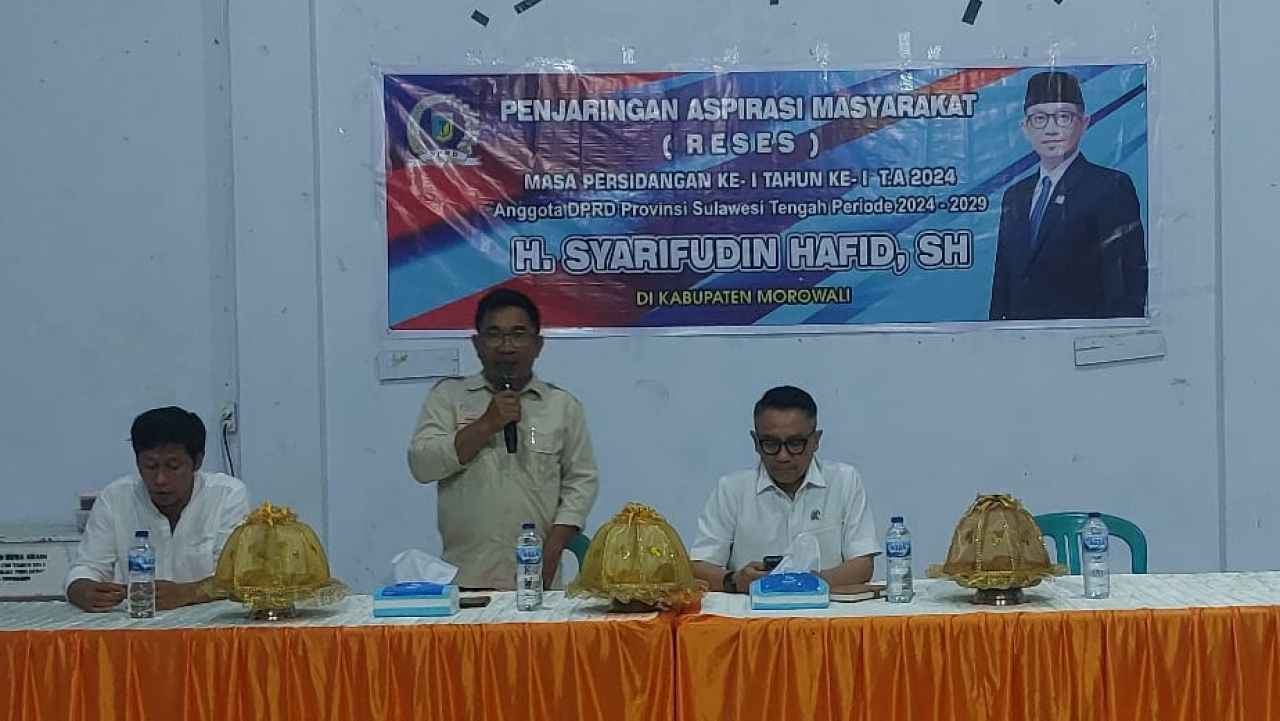 Reses Anggota DPRD Provinsi di Desa Topogaro Serap Aspirasi Warga