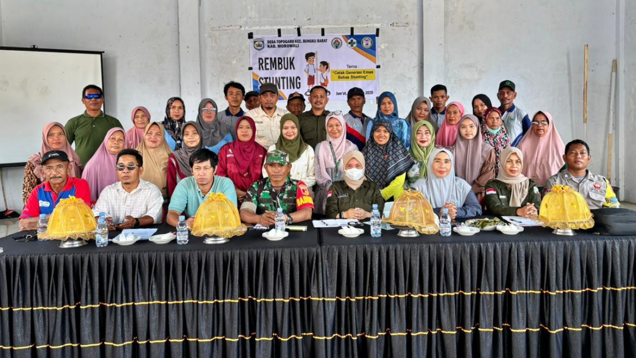 Musrenbangdes Desa Topogaro: Fokus pada Penanganan dan Pencegahan Stunting