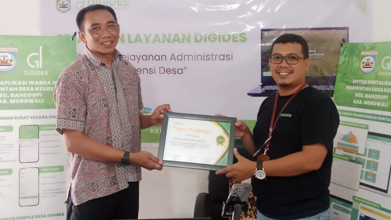 Lebih Cepat dan Efisien, Desa Keurea Perkuat Layanan Publik Berbasis Digital