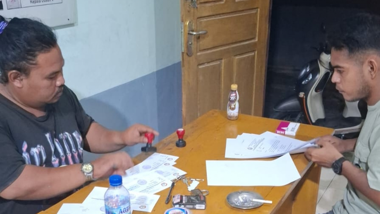 Persiapan Perlombaan Desa Emea Tahun 2024