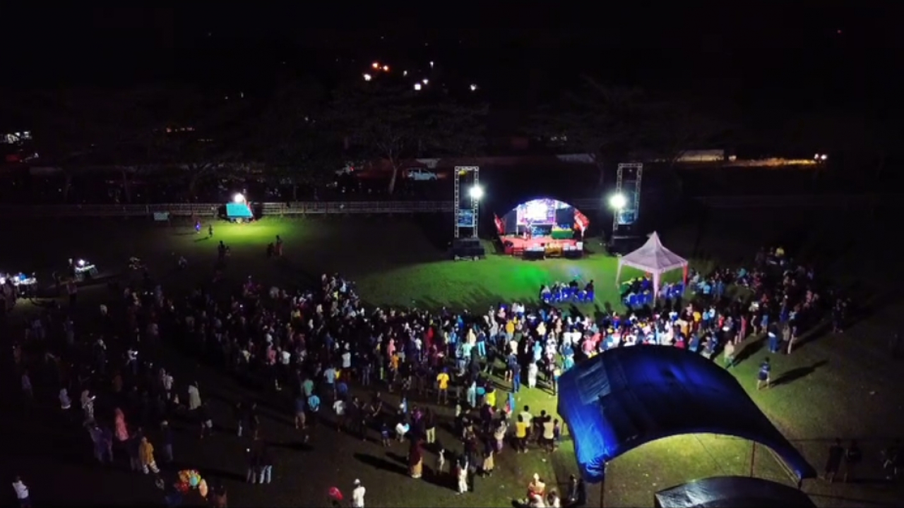 Lomba Karaoke Meriahkan Peringatan Hari Sumpah Pemuda ke-97 di Desa Puntari Makmur