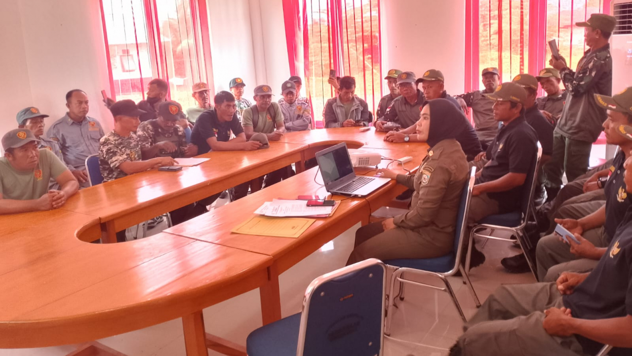 Kegiatan linmas desa solonsa jaya