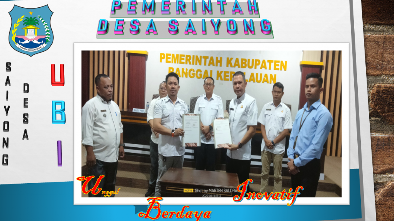 Pemerintah Desa Saiyong MoU Pendampingan Pelaksanaan APBDes Tahun 2025
