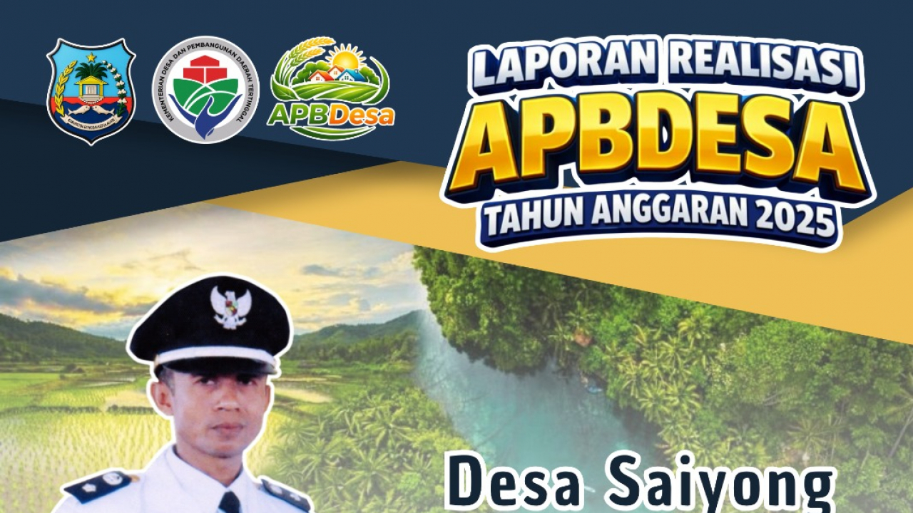 Tranparansi Desa Kita Melalui APBDes Tahun Anggaran 2025