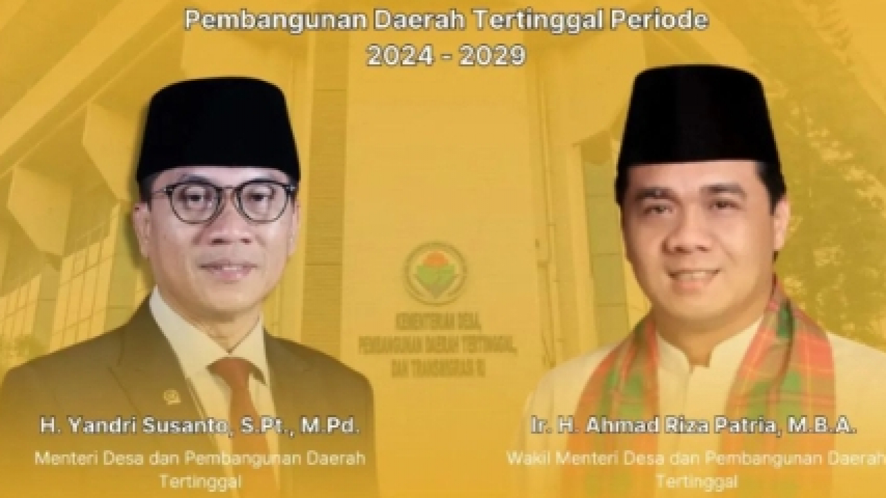 **Ucapan Selamat Bertugas dari Desa Saiyong untuk Menteri dan Wakil Menteri Desa PDTT**