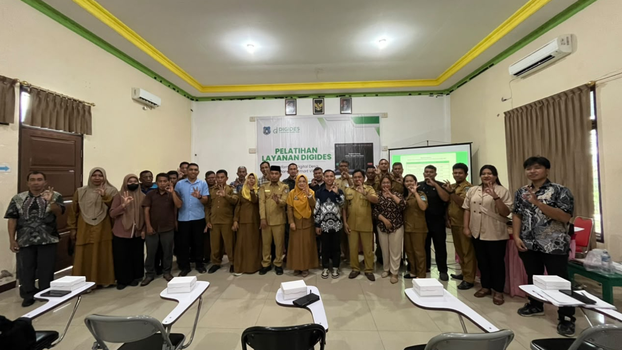 Pelatihan Layanan Digital Desa Banggai Kepulauan di Salakan