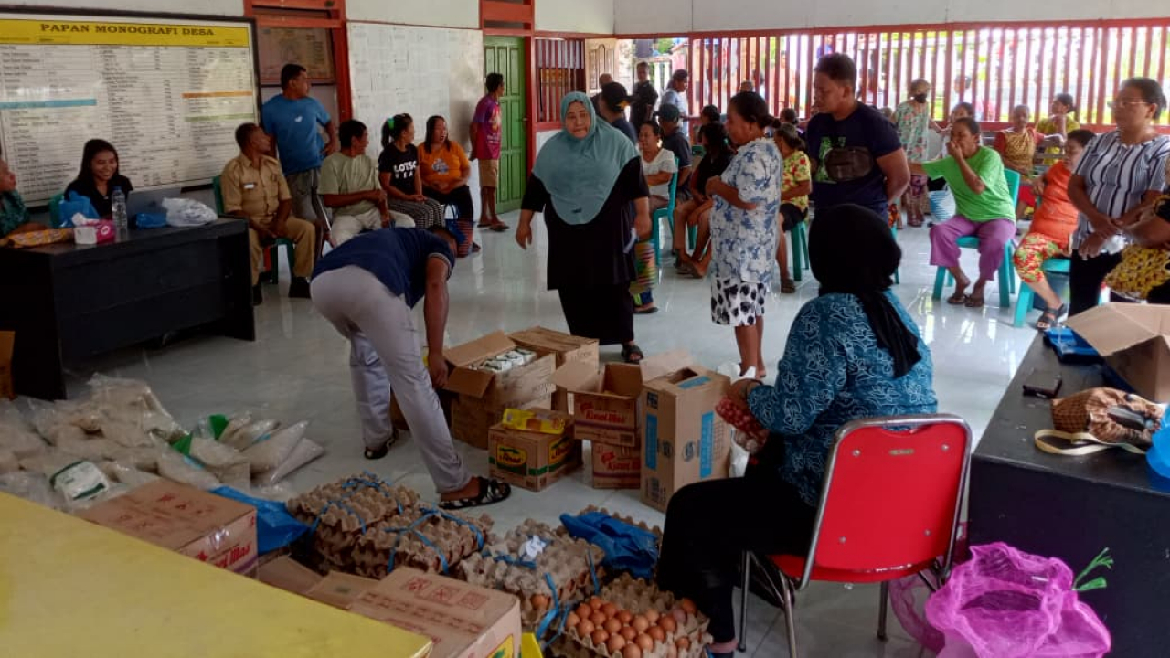 Pangan Murah Bangunemo: Warga Antusias Berbelanja!