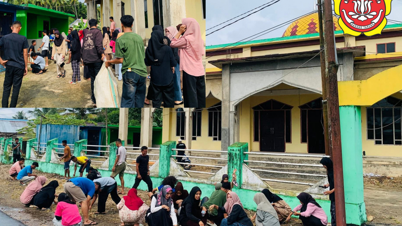 Karang Taruna Bolubung Baksos di Masjid Mansamat A