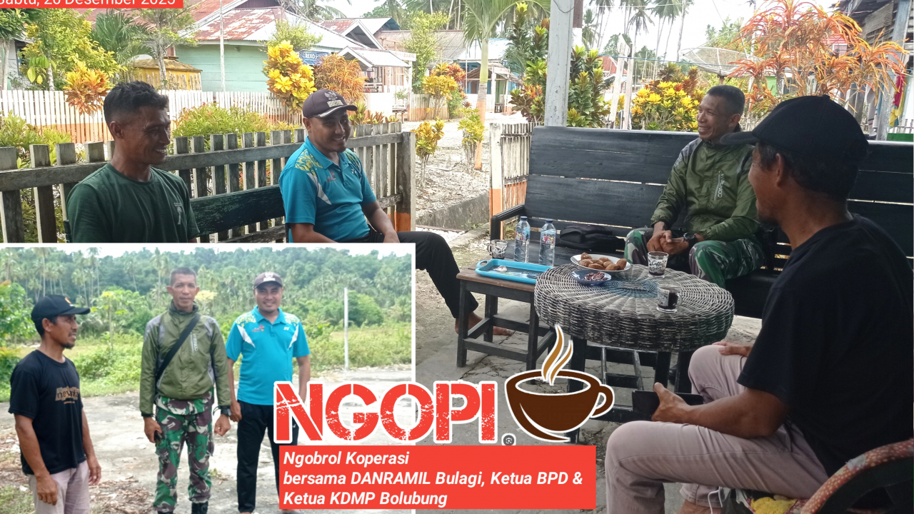 DANRAMIL Bulagi Pastikan Kesiapan Lahan Pembangunan Gerai Koperasi Merah Putih Bolubung