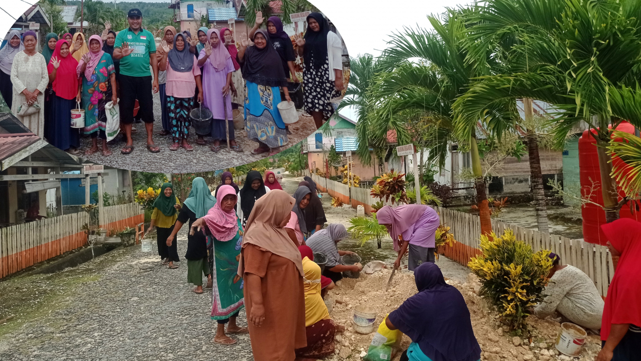 KPM PKH Bolubung Gelar Bakti Sosial