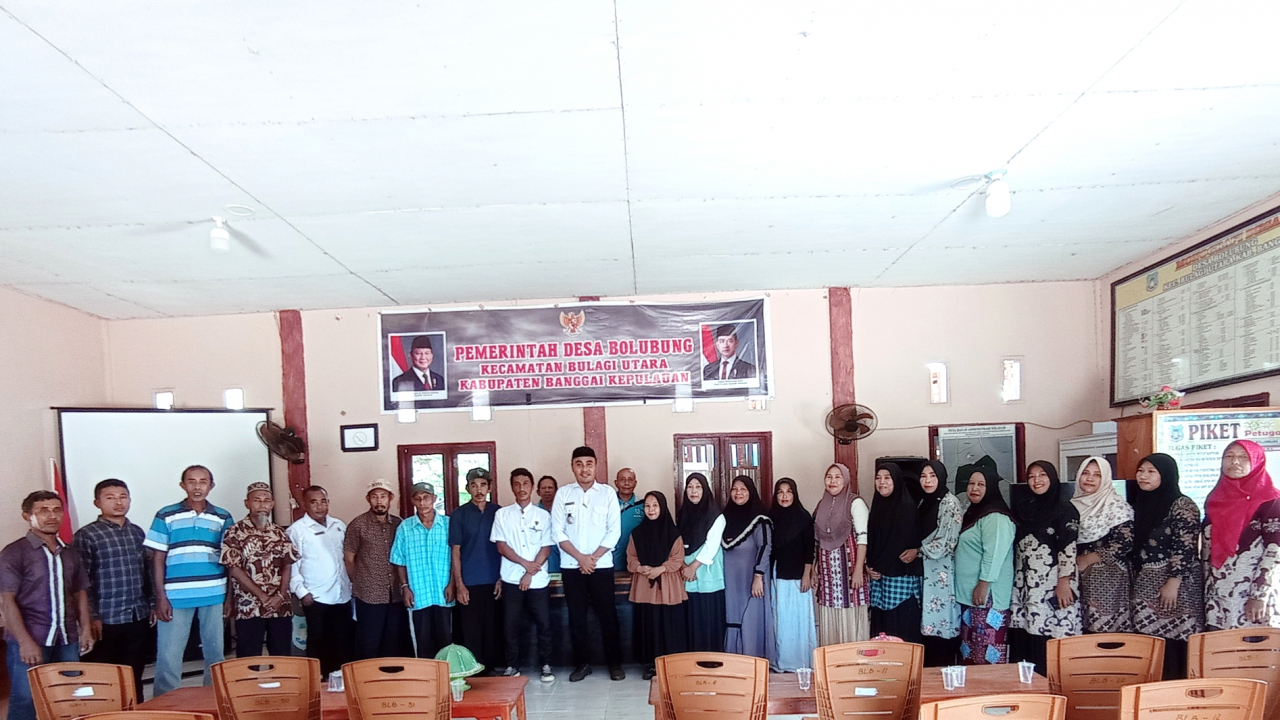 Rapat Pemdes Bolubung hasilkan tiga kesepakatan strategis