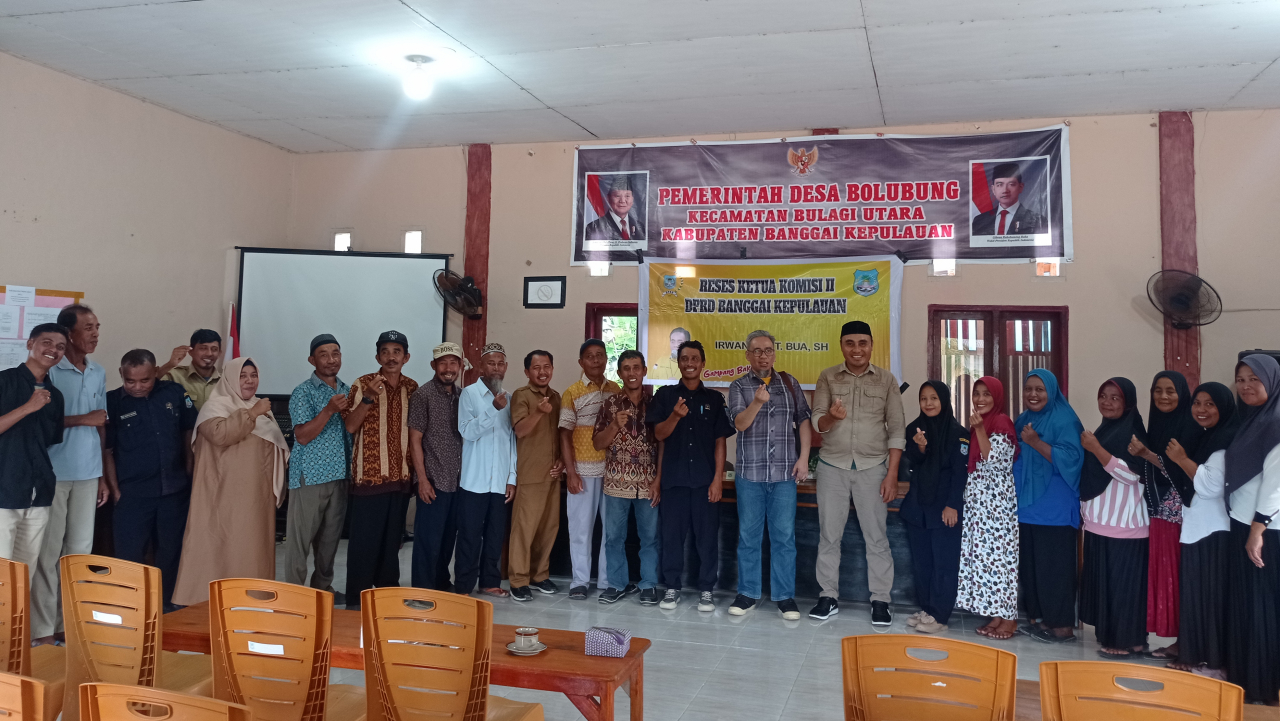 Iwan Bua Jaring Asmara di Desa Bolubung