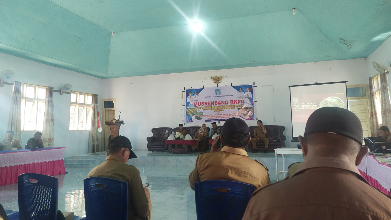 Pemerintah Desa Palam Hadiri MUSREMBANG RKPD Kabupaten Banggai Kepulauan 2027 Tingkat Kecamatan Tinangkung Utara