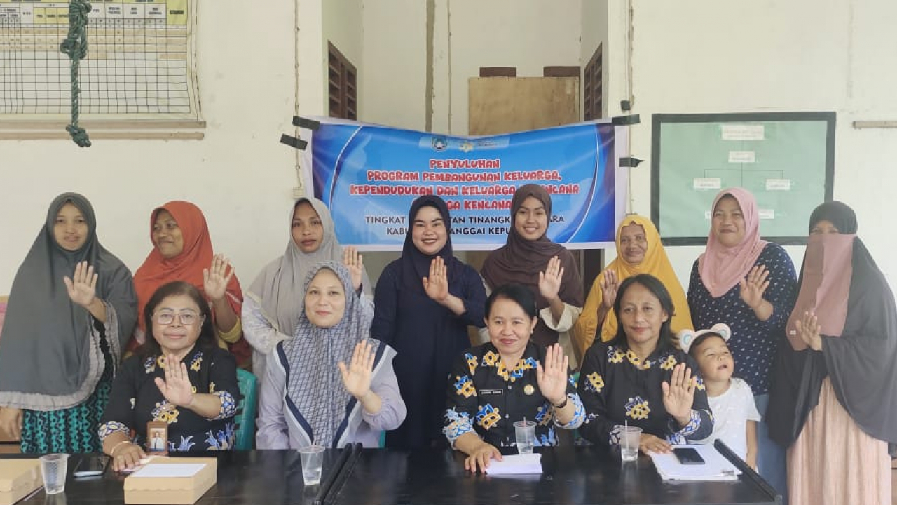 Penyuluhan Program Bangga Kencana Dukung Pembangunan Keluarga Berkualitas digelar di Desa Palam
