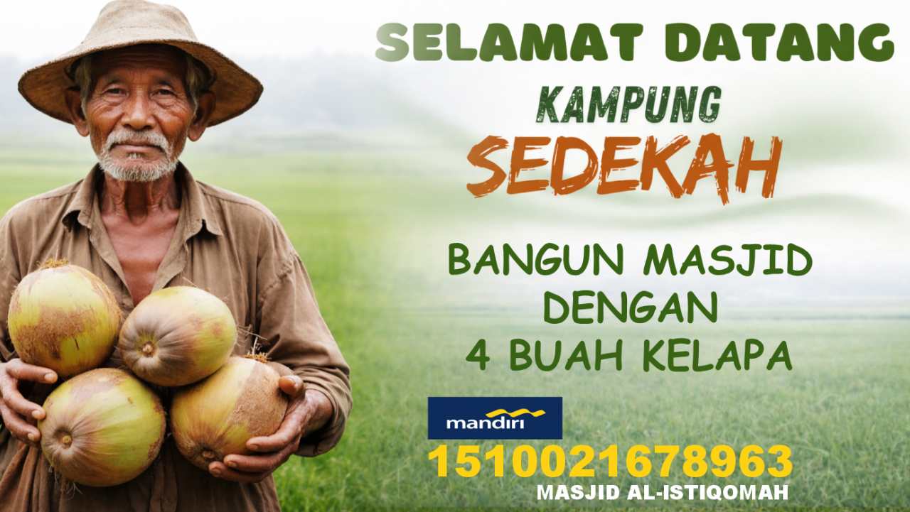 Pembangunan Masjid Al-Istiqomah Desa Palam (Masjid Tua)