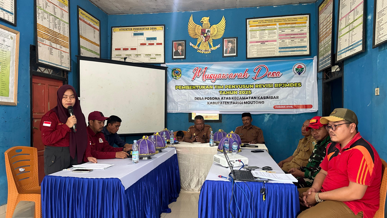 Sosialisasi Perubahan UU Desa dan Implikasinya terhadap RPJMDes di Desa Posona Atas