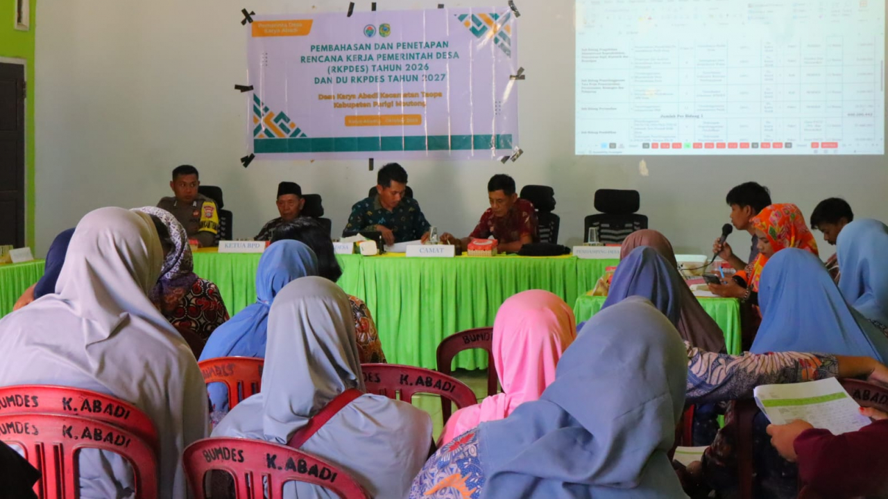 RPJMDes & RKPDes Karya Abadi 2026: Penetapan Perubahan