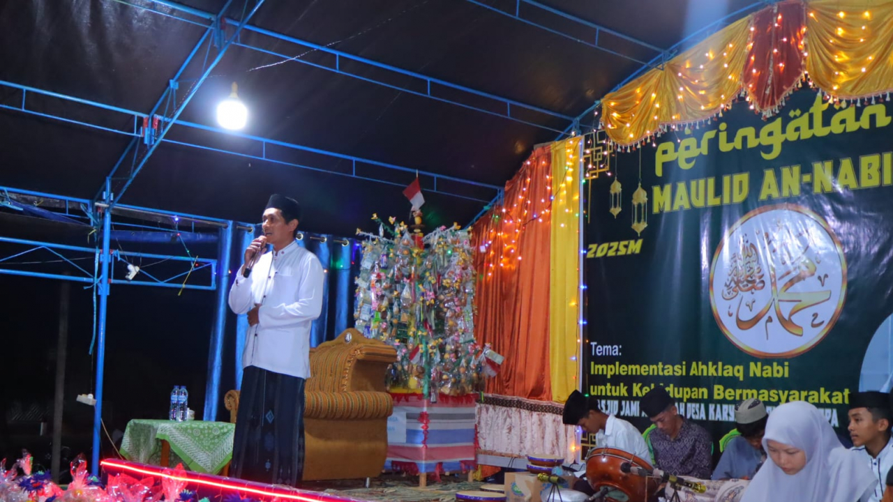 Pelaksanaan Maulid Nabi Muhammad S.A.W 1445 Hijriah
