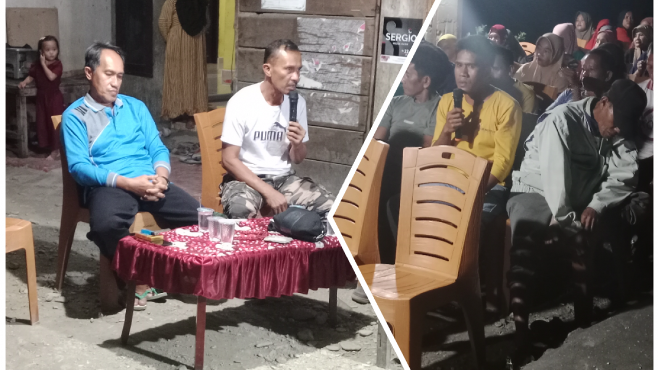 Pembentukan Kelompok Program Ketahanan Pangan Nasional Di Dusun 3 Palasa Lambori