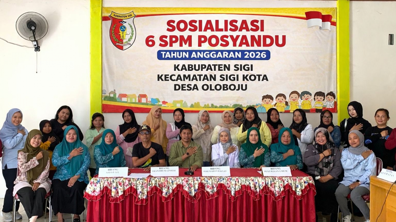 Sosialisasi 6 SPM Posyandu Tingkatkan Layanan Desa