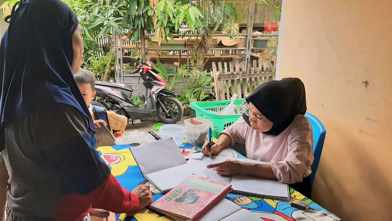 Giat Posyandu Melati 1 Dusun 5