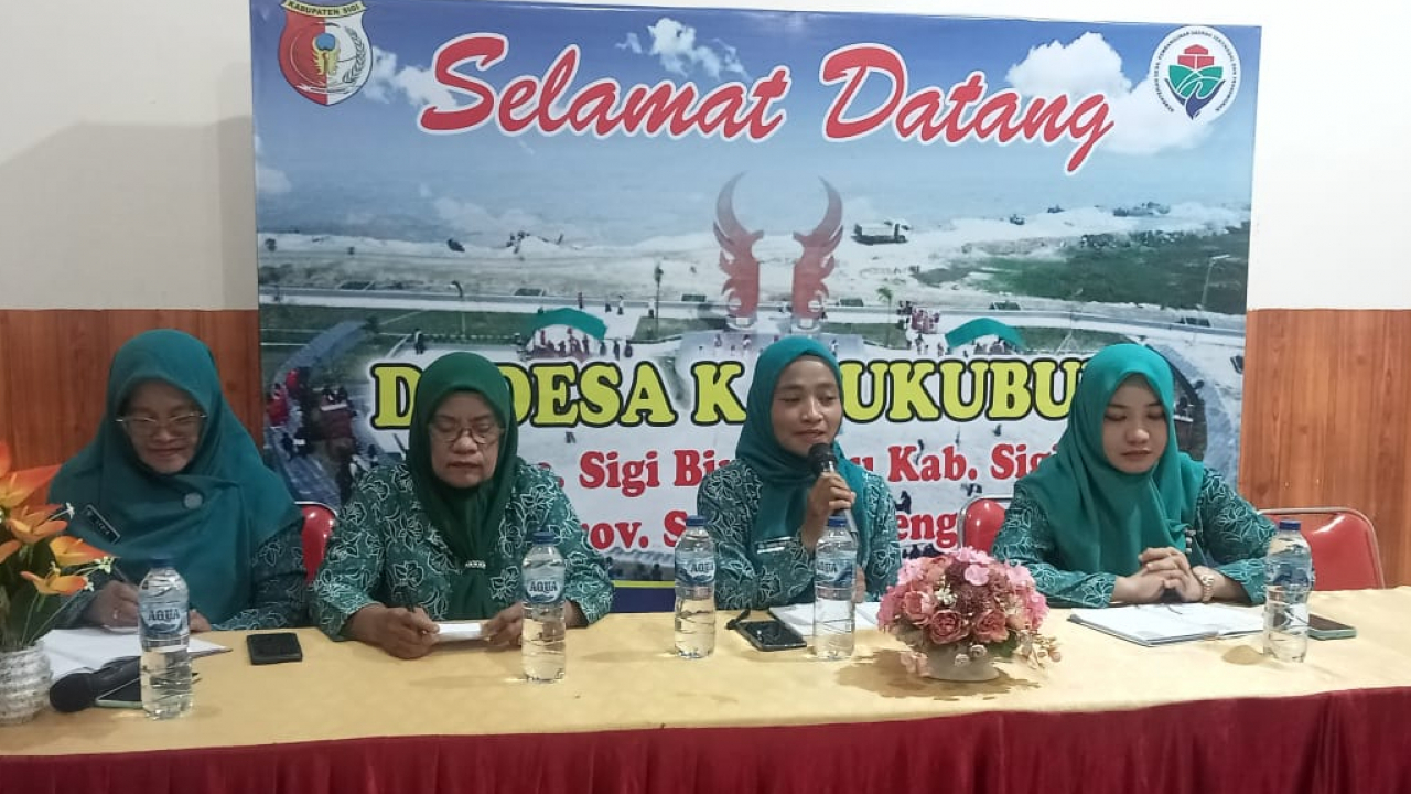 Kegiatan Kunjungan dan Pembinaan PKK Desa Kalukubula