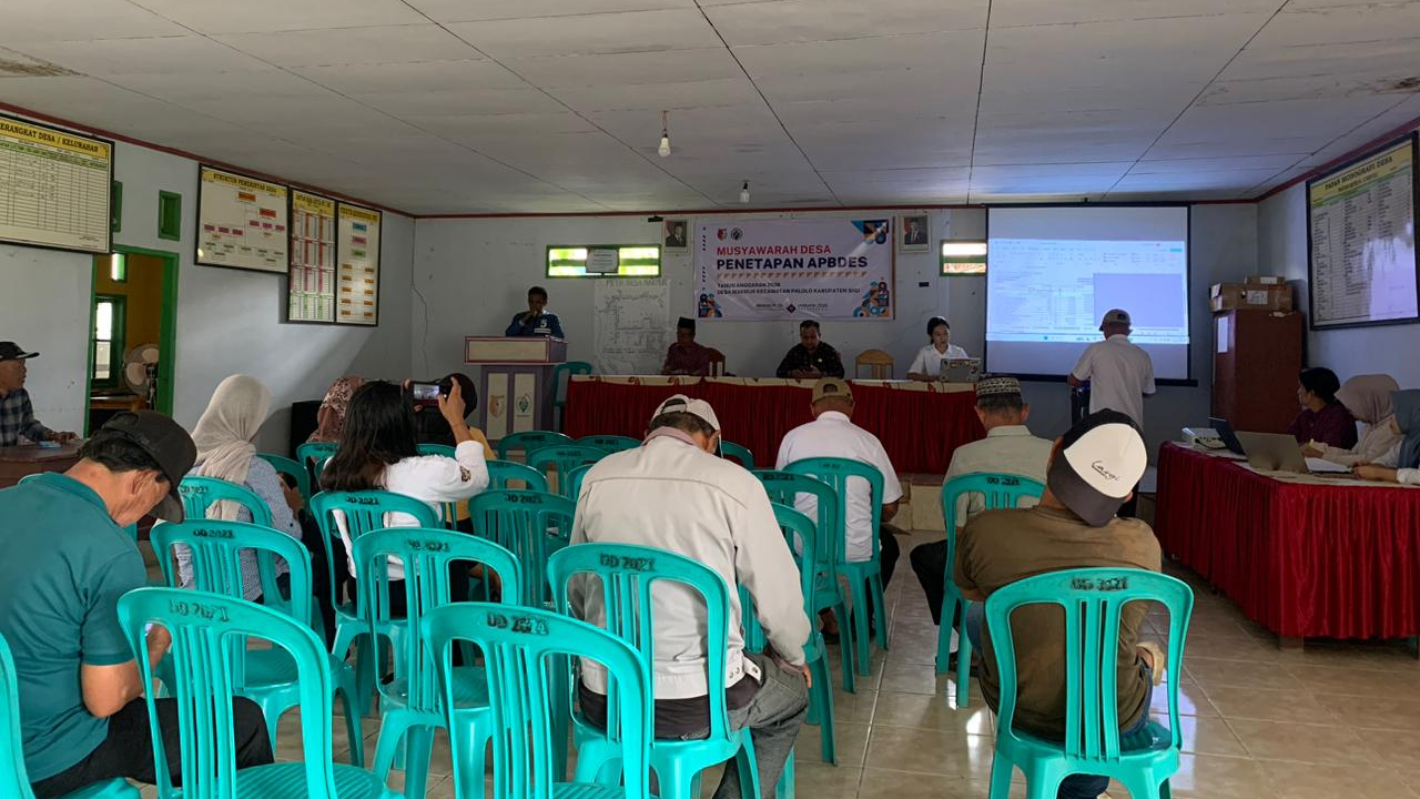 MUSYAWARAH DESA: PENETAPAN APBDES