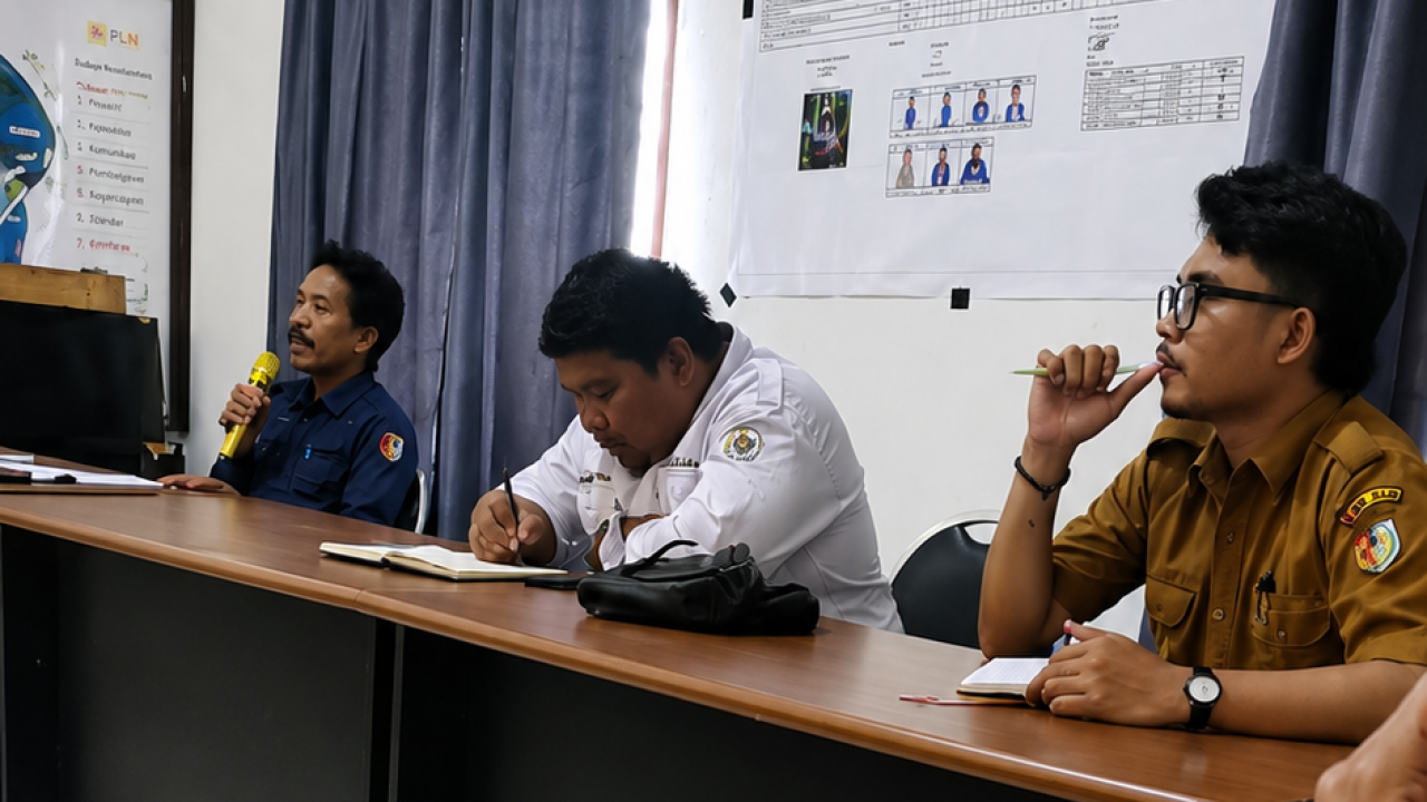 Musyawarah Desa (Musdes) tentang Pembentukan Tim Penyusun Rencana Kerja Pemerintah Desa (RKPDes) Desa Bangga Tahun Anggaran 2027 diselenggarakan oleh Badan Permusyawaratan Desa (BPD) Desa Bangga.