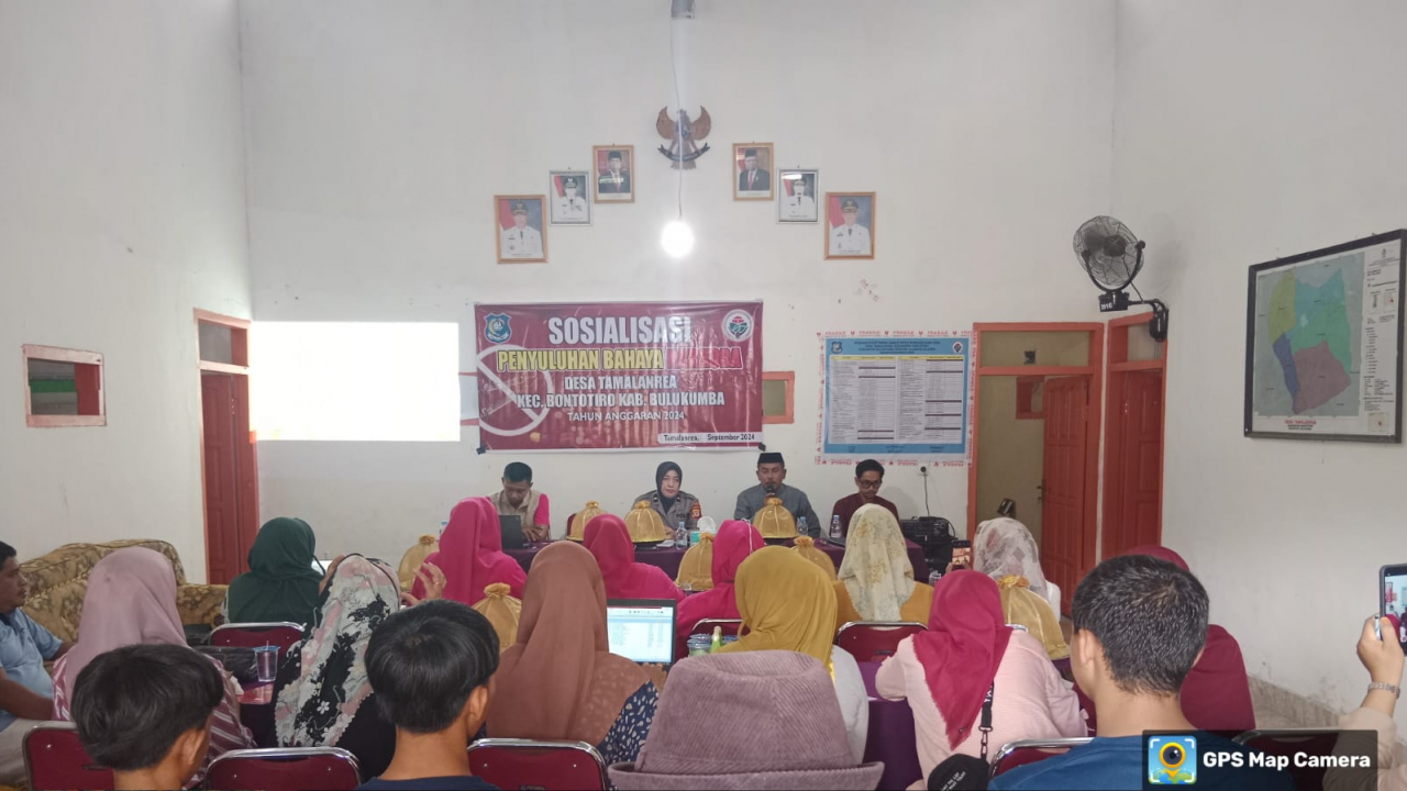 Desa Tamalanrea Gelar Sosialisasi Bahaya Narkoba untuk Pemuda