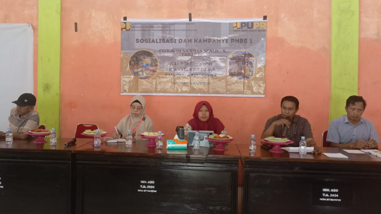 Sosialisasi Sanimas SPALD-S 2024 dan Kampanye PHBS