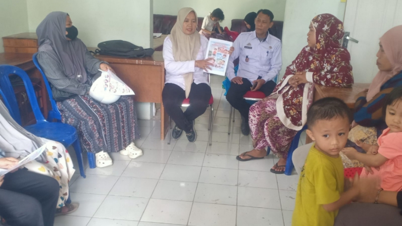 Sosialisasi Waspada penyakit Morbilli atau Campak