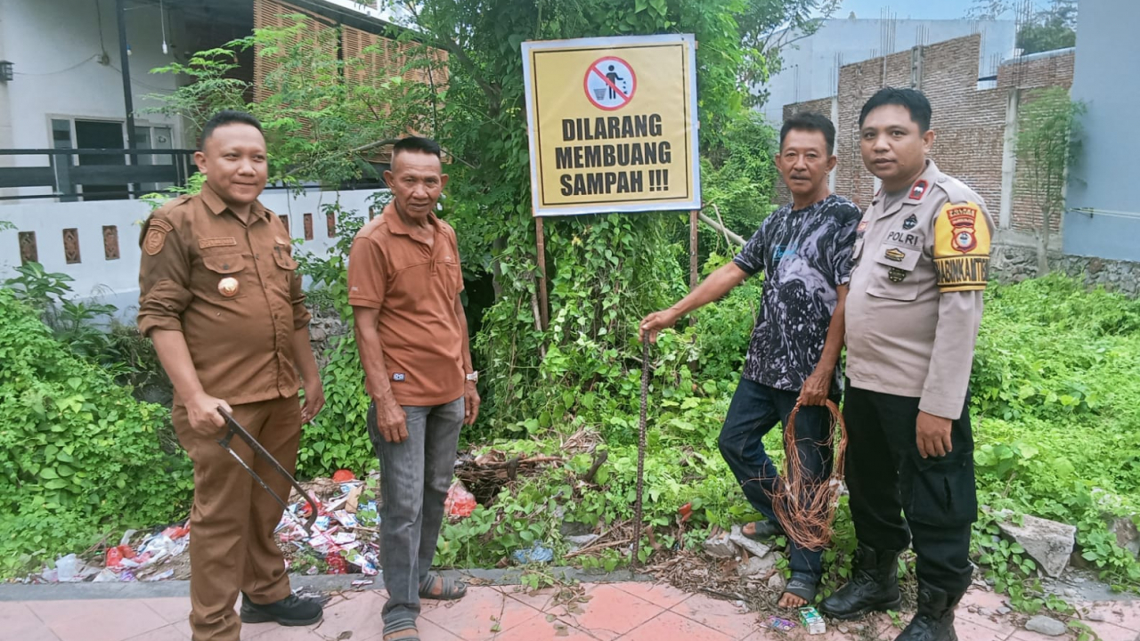 Respons Cepat Kelurahan Lembang: Lurah, Bhabinkamtibmas, dan Para RT Bergerak Cepat Tindaklanjuti Laporan Warga Terkait Pembuangan Sampah di Arakeke