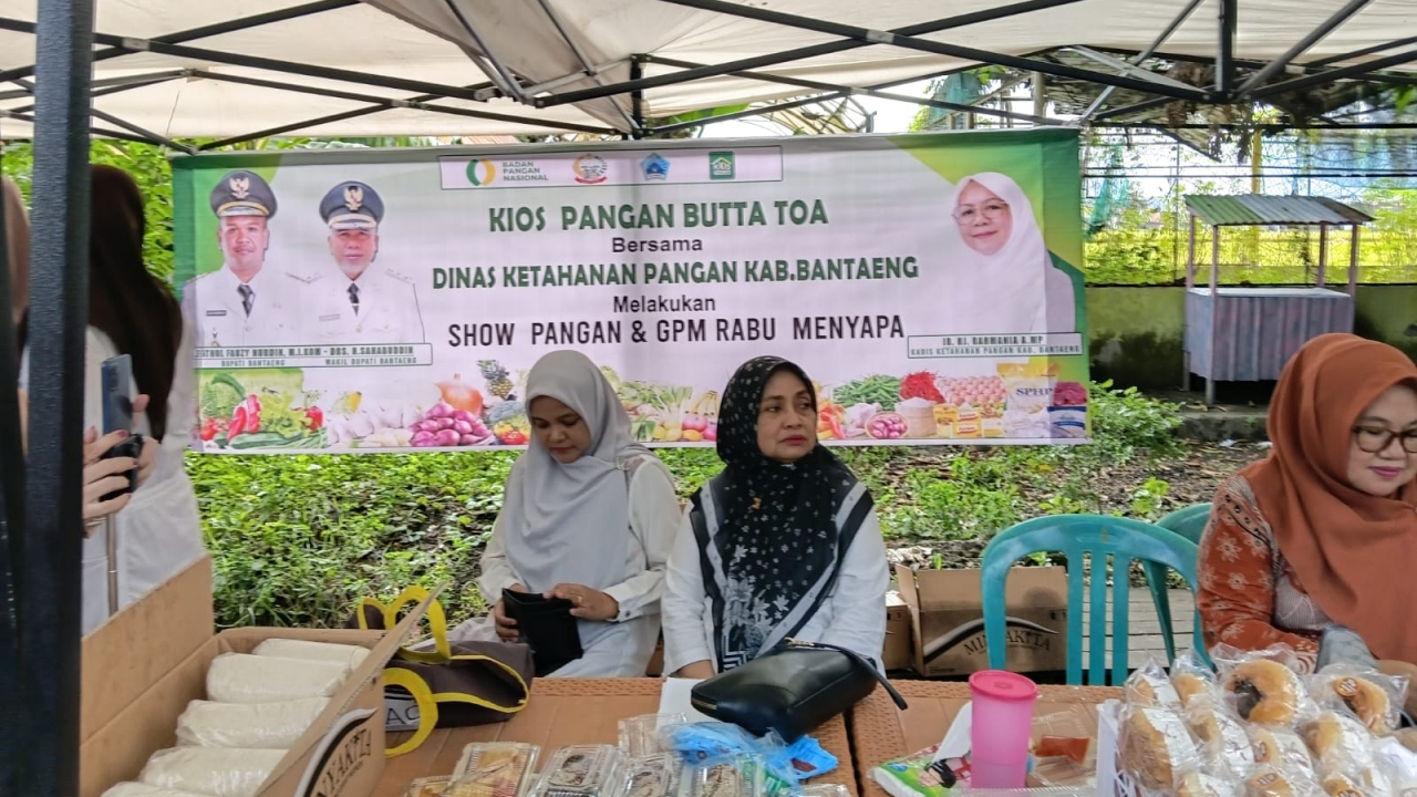 Inovasi “Rabu Menyapa” Hadirkan Kios Pangan Butta Toa untuk Stabilitas Harga dan Akses Pangan
