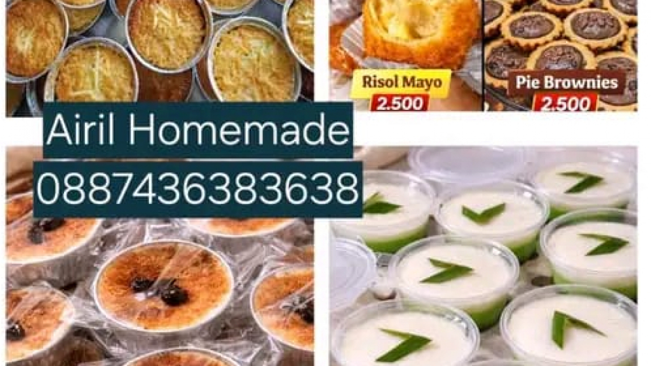 Airil Homemade Cake: Lezatnya Aneka Kue Rumahan Favorit di Lembang, Bantaeng