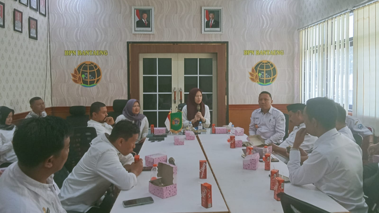 Rapat Awal Persiapan Pelaksanaan Program Strategis Nasional PTSL Tahun Anggaran 2026 Digelar di Kantor Pertanahan Kabupaten Bantaeng
