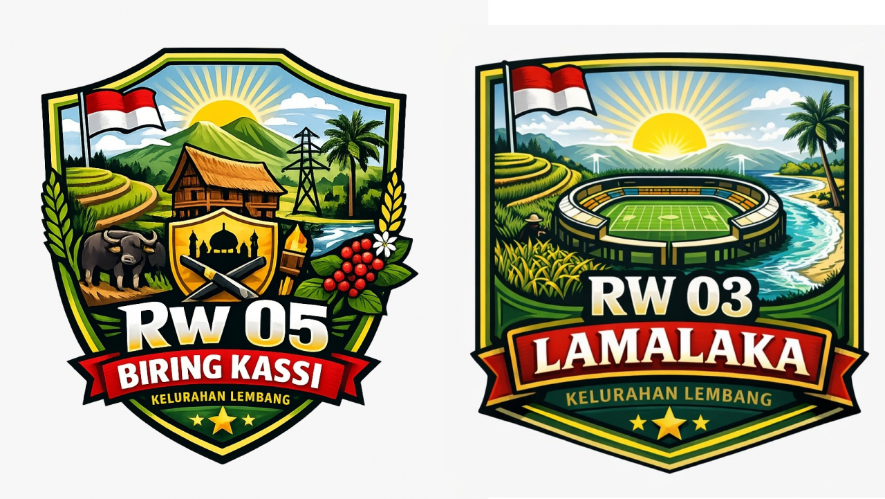 Malam Libur yang Produktif! Lurah Lembang Gerakkan RT/RW Rancang Logo Khas Tiap Wilayah, Wujudkan Identitas Baru yang Membanggakan