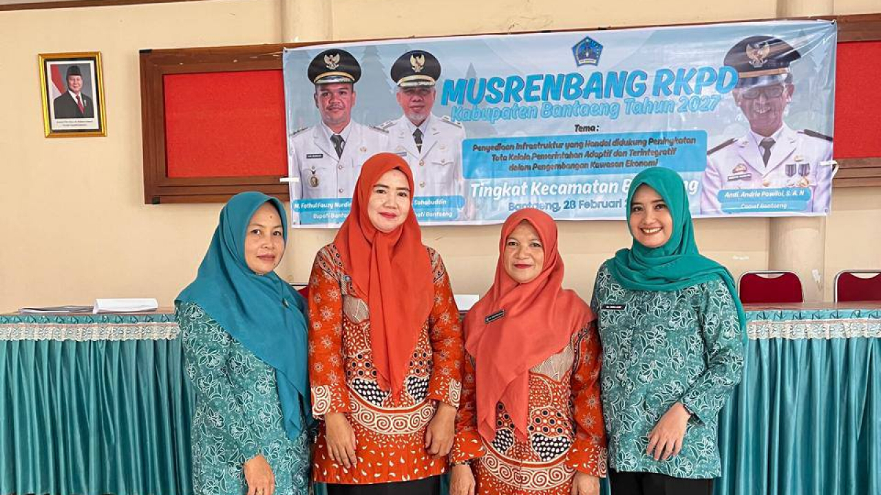 Musrenbang Kecamatan Bantaeng 2026 Berlangsung Khidmat, Ketua TP PKK Kelurahan Lembang Turut Hadir, Dilanjutkan Buka Puasa Bersama dan Safari Ramadan yang Penuh Kebersamaan