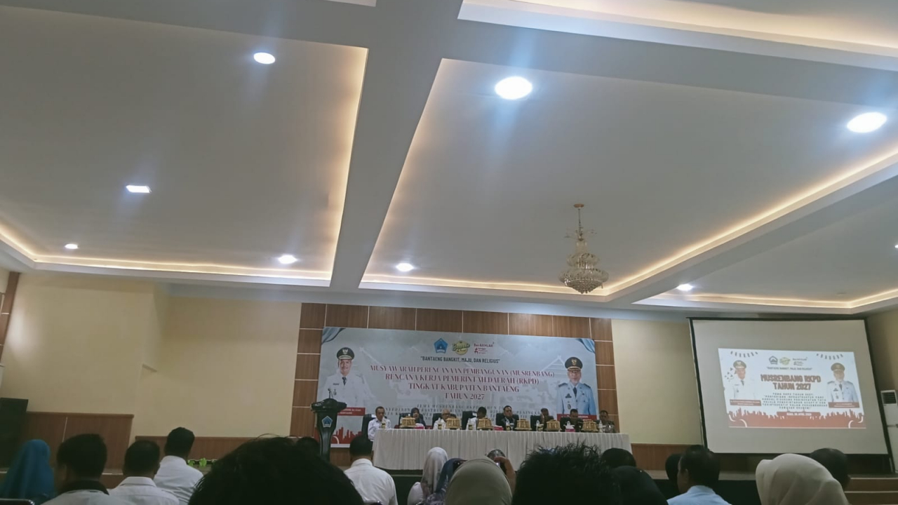 Lanjut Tanpa Henti! Lurah Lembang Hadiri Musrenbang RKPD 2027 di Balai Kartini, Bantaeng Siap Bangkit Lebih Maju dan Religius