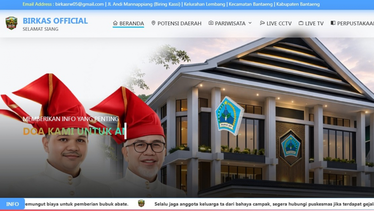 Launching Website RW Digital Biring Kassi, Langkah Maju Menuju Pelayanan Masyarakat Modern